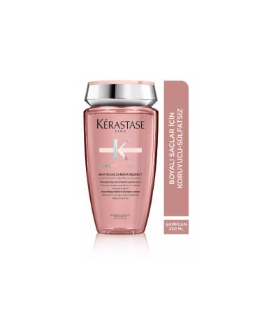 Kerastase Chroma Absolu Bain Riche Deep Nourishing Color Protecting Shampoo 250 ml - Buy Online on GoSupps.com