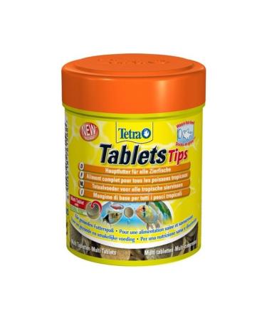 Tetra Fun Tips Tablet Fish Food 72 Tablets