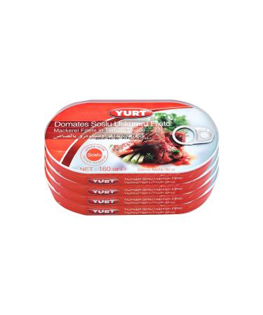 Yurt - Sauced Mackerel Fillet 160 gr *4 Pieces