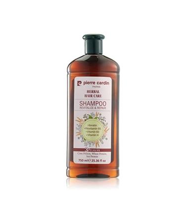 Pierre Cardin Brand: Herbal Repairing and Revitalizing Effective Herbal Shampoo 750 Ml Category: Shampoo