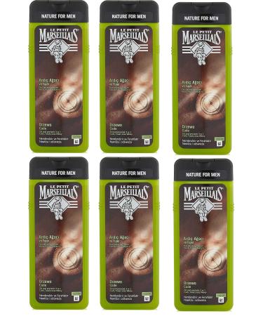 Le Petit Marseillais For Men Juniper Tree And Fougere Shower Gel 400 Ml X 6 Pieces