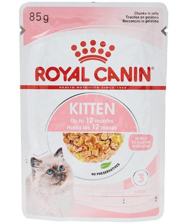 FEYYAZZ Canin Kitten Jelly Kitten Pouch Wet Food 85 Gr X 12 Pieces