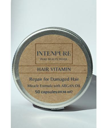 intenpure Miraculous Care Oil Hair Vitamin for Damaged Hair 50 Capsules - Buy Online on GoSupps.com