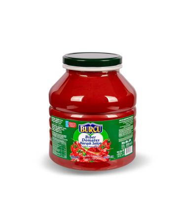 BURCU 3200 Gr. Two in One (TOMATO PEPPER) Paste 28 Brix Pet