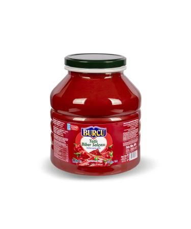 BURCU 3200 gr Home Sweet Pepper Paste 28 Brix Pet
