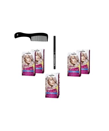 Palette Deluxe 11-9 Quartz Pink X 5 Pieces +glimmer Stick Eyeliner + Comb