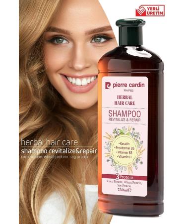 Pierre Cardin Keratin Repairing and Revitalizing Shampoo 750ml - Buy Online on GoSupps.com