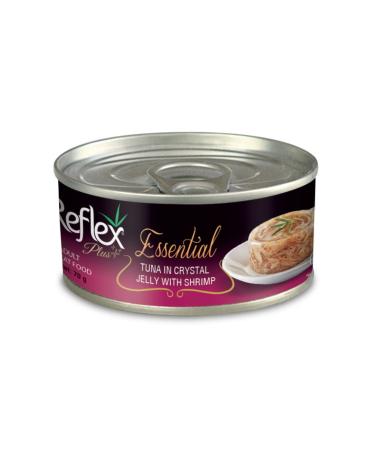 Reflex Plus Essential Tuna Shrimp Jelly Cat Canned Food 24x70gr