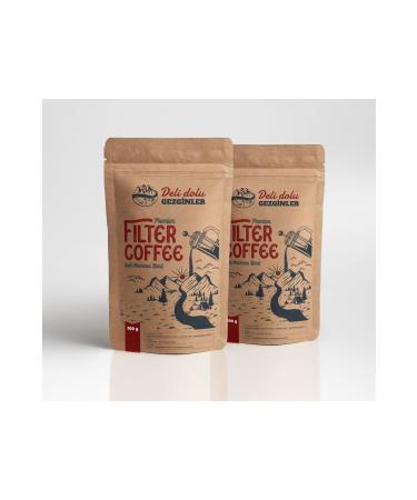 Deli Dolu Gezginler South American Blend Filter Coffee 200gr X 2