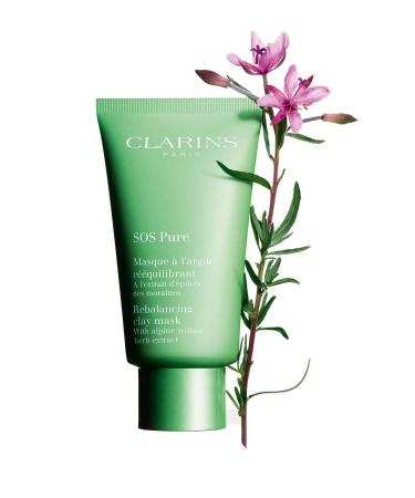 Clarins Sos Pure Rebalancing 75 ml Clay Mask - Buy Online on GoSupps.com