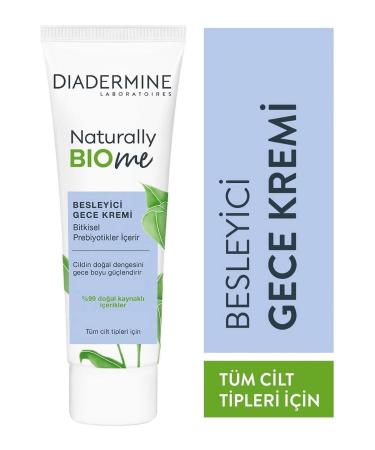 Diadermine Nature Naturally Bio Me Nourishing and Strengthening Night Cream//50 Ml.