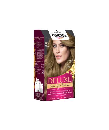 Palette Deluxe Hair Dye 8-0 Honey Foam