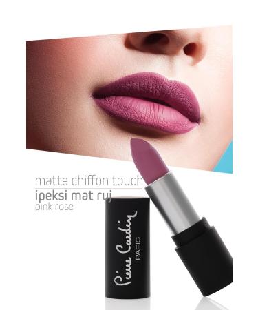 Pierre Cardin Matte Chiffon Touch Lipstick - Pink Rose -174 - Buy Online on GoSupps.com