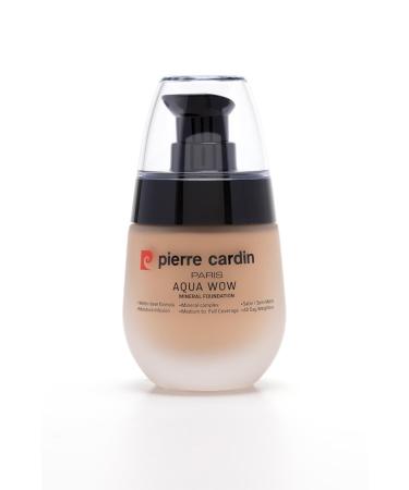 Pierre Cardin Aqua Wow Mineral Water Based Foundation Ivory Skin With Warm Yellow - Buy Online on GoSupps.com