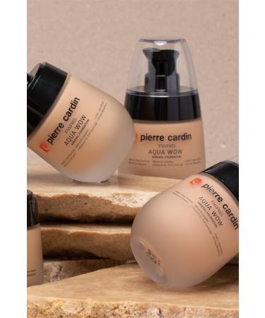 Pierre Cardin Aqua Wow Mineral Water Based Foundation Tawny Beige With Warm Neutral - Buy Online on GoSupps.com