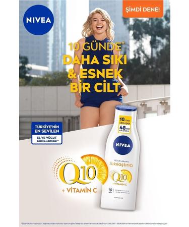 NIVEA Q10 Vitamin C Firming Body Lotion 250ml Normal Skin - Buy Online on GoSupps.com