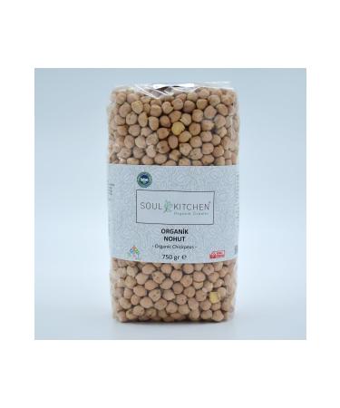 Soul Kitchen Organic Products Organic Chickpeas 750gr