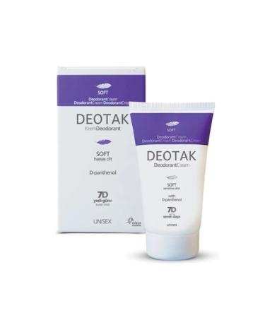 Deotak Soft Sensitive Skin Cream Deodorant