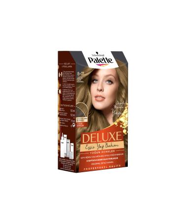 Palette Deluxe Intense Colors Hair Dye 8-01 Ash Light Blonde
