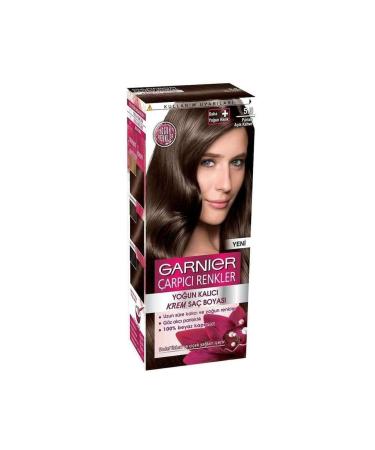 Garnier Striking Colors Hair Dye Bright Light Brown No. 5.0