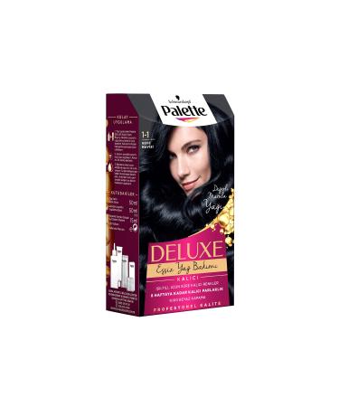 Palette Deluxe Hair Dye 1-1 Midnight Blue