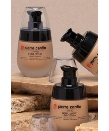 Pierre Cardin Aqua Wow Mineral Water Based Foundation Ivory Skin With Warm Yellow - Buy Online on GoSupps.com