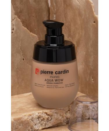 Pierre Cardin Aqua Wow Mineral Water Based Foundation Ivory Skin With Warm Yellow - Buy Online on GoSupps.com
