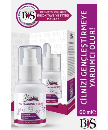 bs bubbles cosmetic Anti Aging Anti Wrinkle Rejuvenating Regenerating Cream 60ml - Buy Online on GoSupps.com