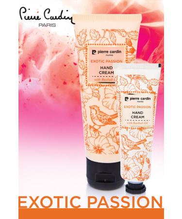 Pierre Cardin Exotic Passion Moisturizing Hand Cream with Baobab Oil and Vitamin E - 75 ml - Buy Online on GoSupps.com