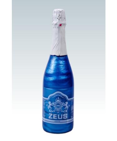 OS ZEUS Non-Alcoholic Sparkling Champagne Blueberry Flavored (non-alcoholic Champagne)