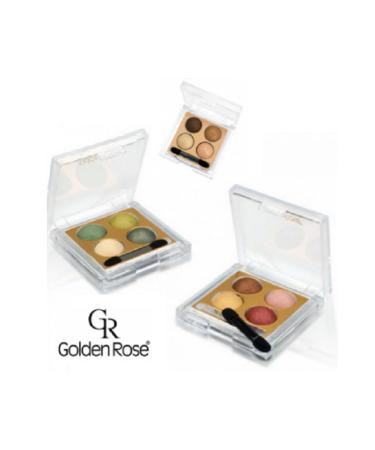 Golden Rose Wet Dry 4-Piece Eyeshadow Palette | D4 - Buy Online on GoSupps.com