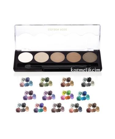 Golden Rose Professional 5-Eyeshadow Palette | P113 - Buy Online on GoSupps.com