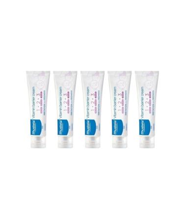 Mustela Vitamin Barrier Cream 1.2.3 50 ml 5 Pack