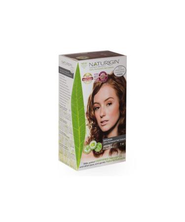 Naturigin Organic Hair Dye 7.4 Medium Blonde Red - Buy Online on GoSupps.com