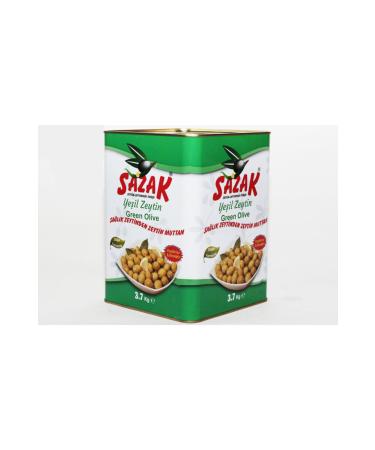 Sazak Olive Olive Oil Cracked Olives 3.7 kg