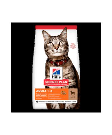 Hill's Adult Optimal Care Lamb Rice Adult Cat Food 10 Kg