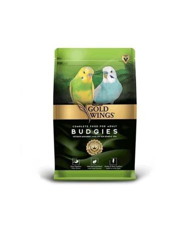 Gold Wings Premium Budgie Food 1 Kg X 5 Pieces