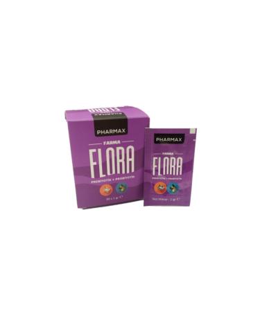 Pharmax Farma Flora Cat Dog Prebiotic Probiotic 1 gr X 30 Pcs