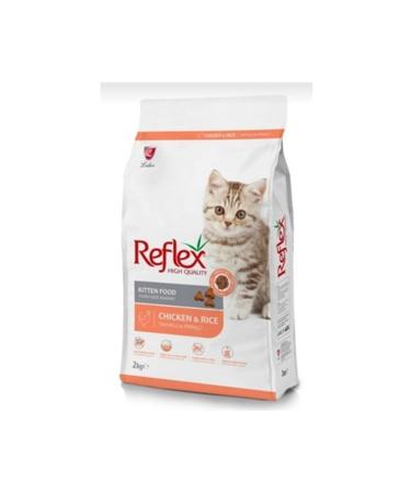 Reflex Kitten Chicken Rice Kitten Cat Food 2 Kg X 2 Pieces
