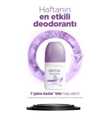 Deotak Original Women Deo Roll-on 35 ml Cream Tereson 7 Days Effective Antiperspirant - Buy Online on GoSupps.com