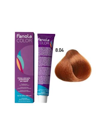 Fanola Color 100ml Natural Light Copper Blonde 8.04