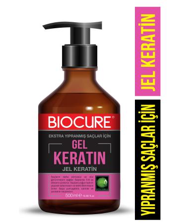 Biocure DHT Blocker Hair Straightening Gel Keratin 500ml