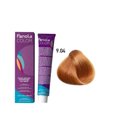 Fanola Color 100ml Very Light Blonde Copper Natural 9.04