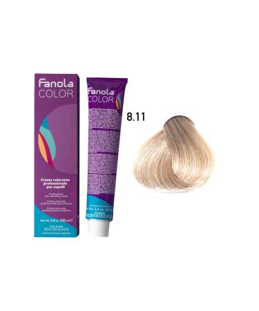 Fanola 8.11 Intense Ash Light Blonde