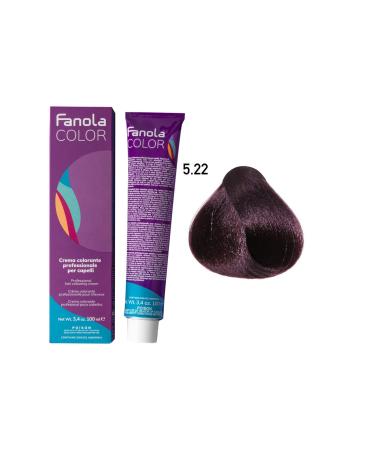 Fanola Color 100ml Light Chestnut Intense Violet 5.22