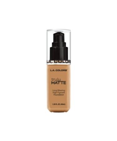 LA Colors Liquid Form Truly Matte Foundation Warm Honey