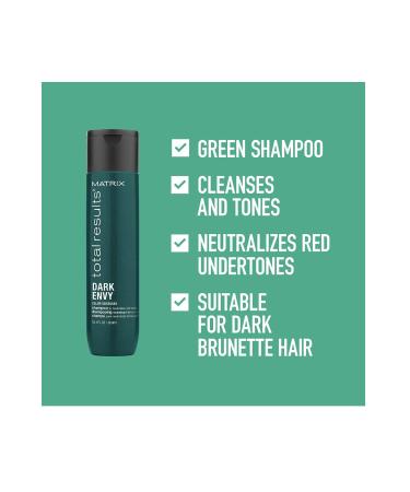 Matrix Total Results Dark Envy For Black Brown And Dark Hair Color Hold Shampoo 300 ml - Buy Online on GoSupps.com