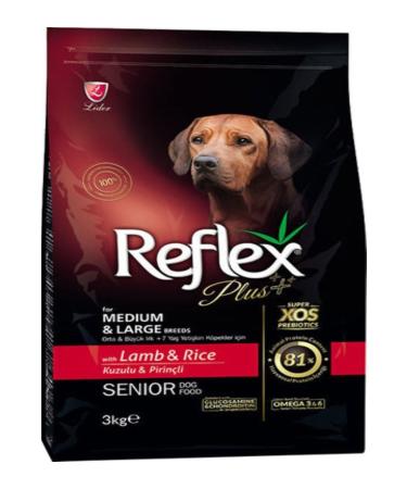 Reflex Plus Dog Medium & Large Senior 3 Kg