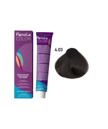 Fanola Color 100ml Medium Warm Brown 4.03