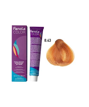 Fanola Color 100ml Light Copper Golden Blonde 8.43